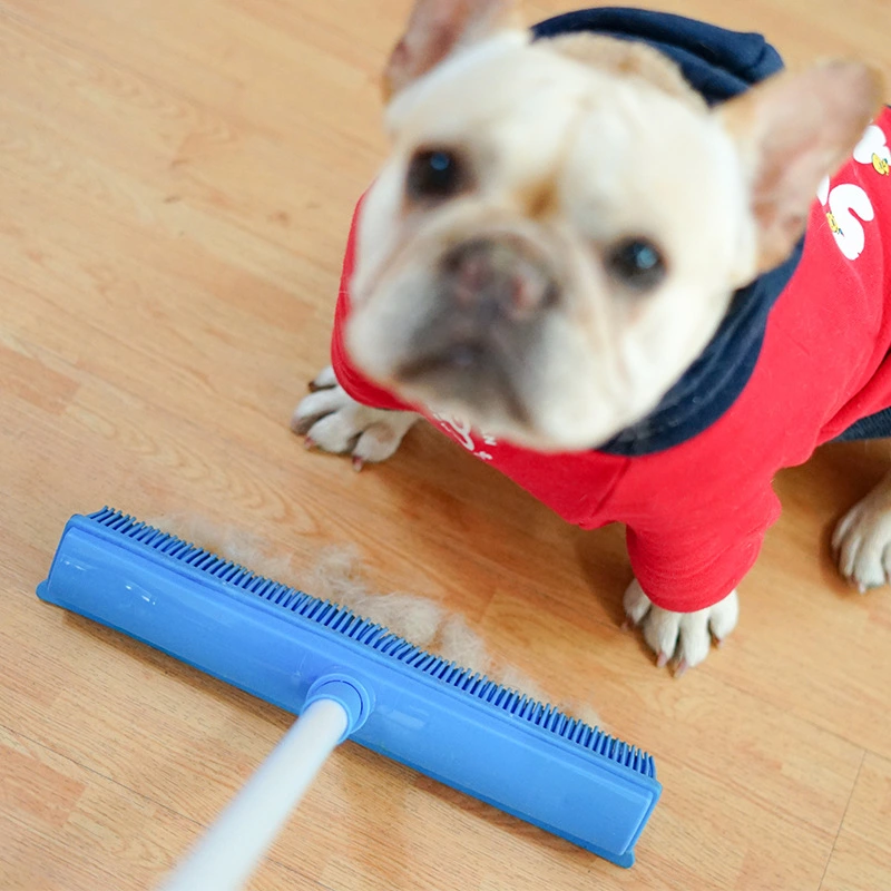 Pet hair removal broom hair remover