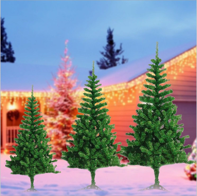 Christmas tree with PVC plastic feet