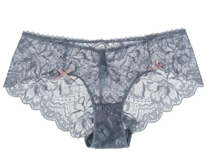 Sexy floral lace underwear beautiful low-rise hot panties