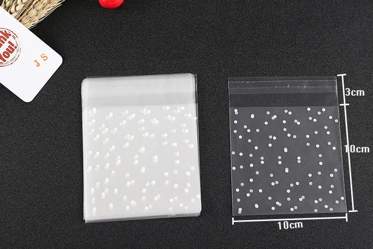 Baking Thick Dot Semi-transparent Frosted Food Packaging Bag