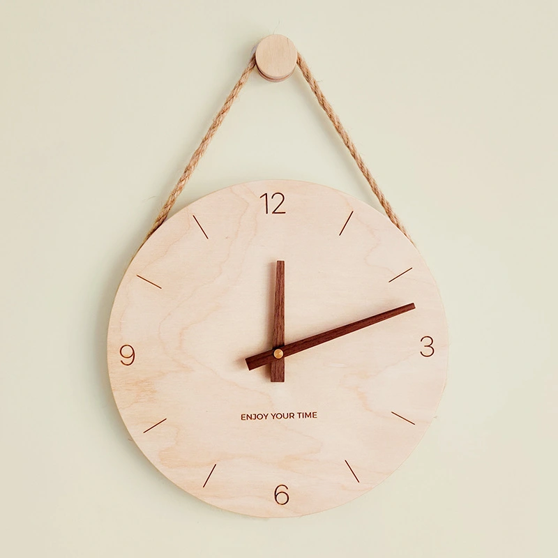 Wooden Nordic hot-selling creative clocks