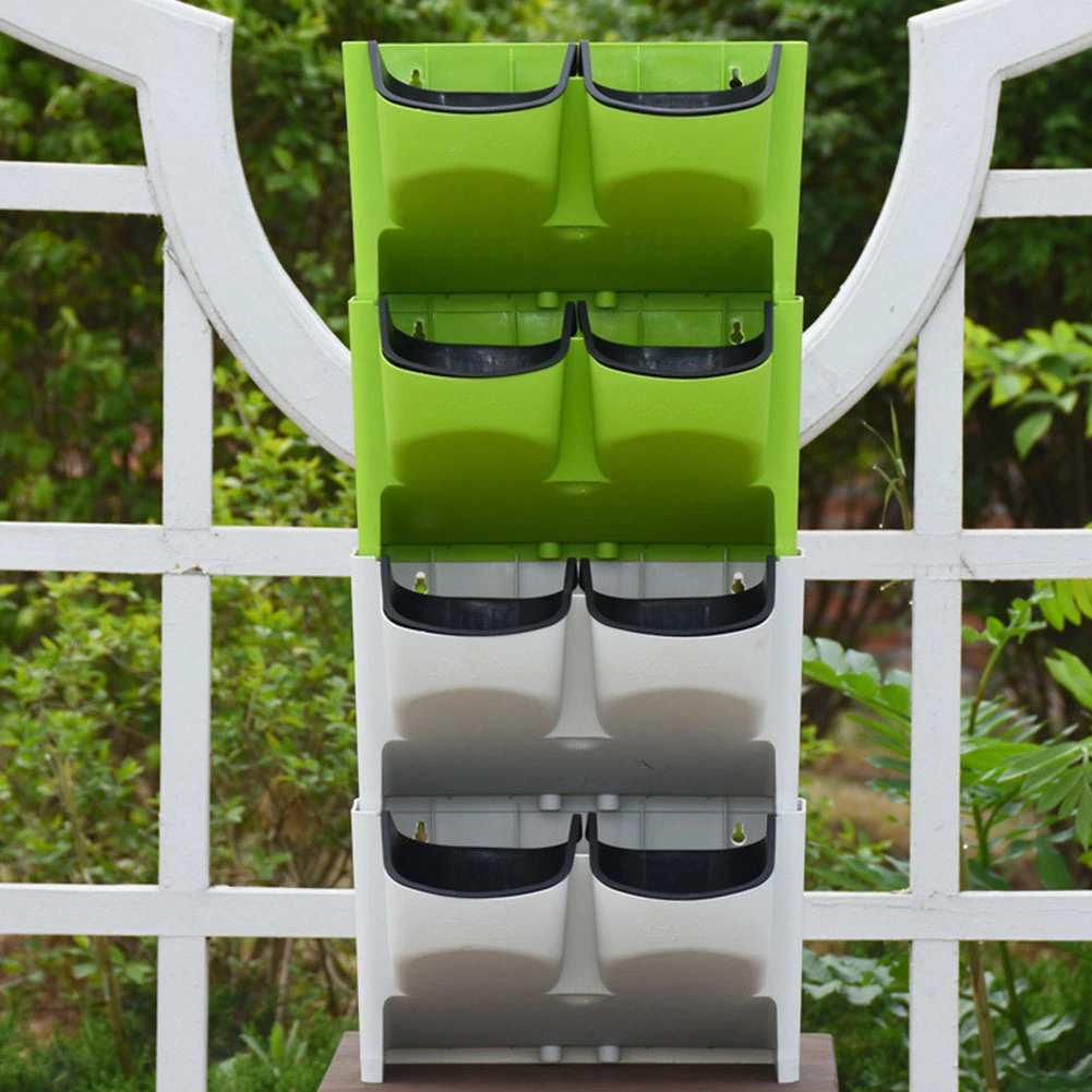 Indoor and outdoor balcony wall-mounted flower pot