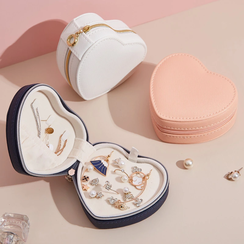 Heart shaped jewelry box