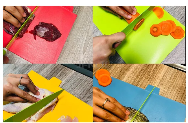 Multi-function Cutting Board Set Thicken Plastic Vegetable Meat Chopping Block Dining Kitchen Stuff Accessories 