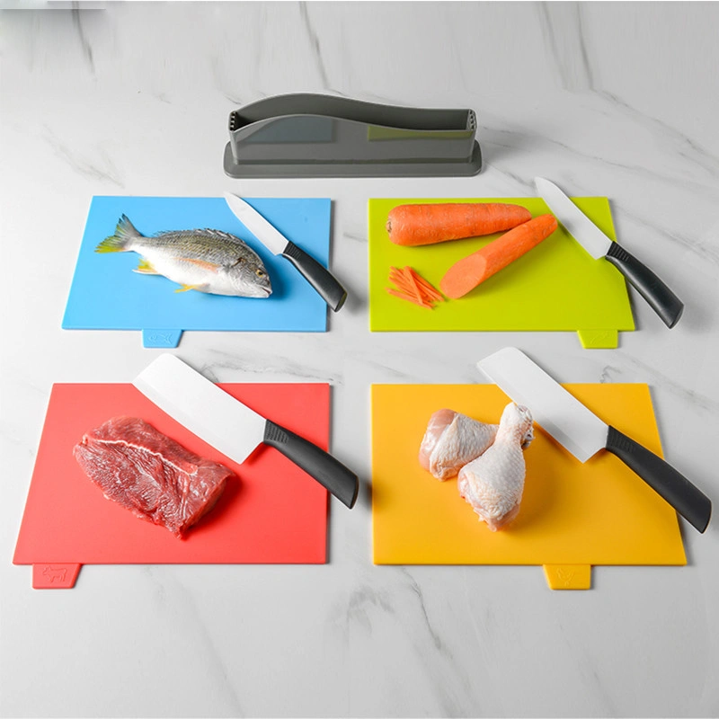 Multi-function Cutting Board Set Thicken Plastic Vegetable Meat Chopping Block Dining Kitchen Stuff Accessories 