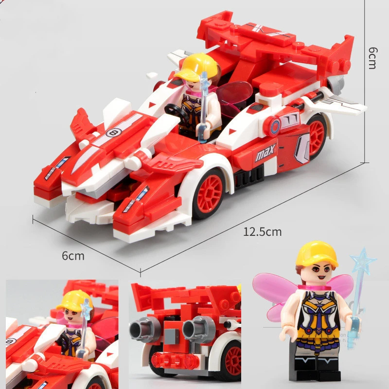 The car model is compatible bricks