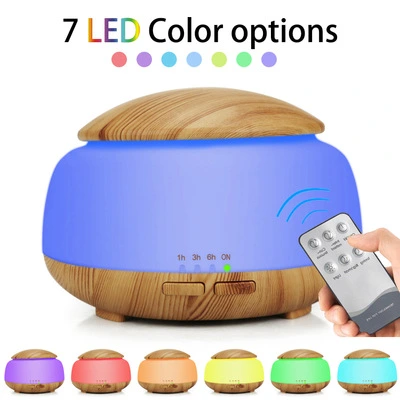 Imprinted wood grain air humidifier