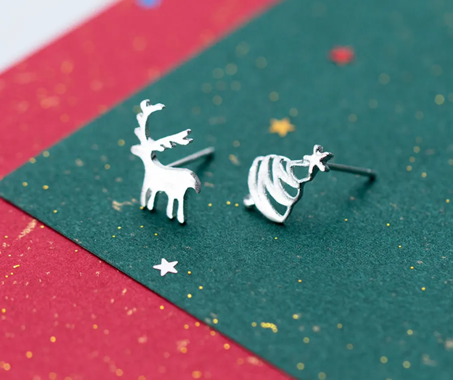 Christmas earrings