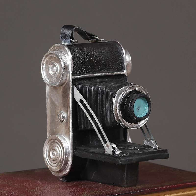 Retro Distressed Dirty Vintage Camera Ornaments