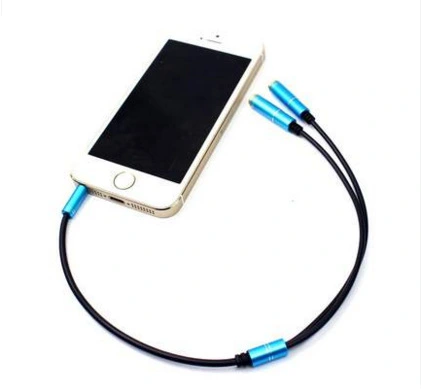 SIANCS 3.5 mm Couple Audio Cable 1 Male to 2 Female Headphone Splitter Adapter Extension Cable For Car Phone Tablet MP3