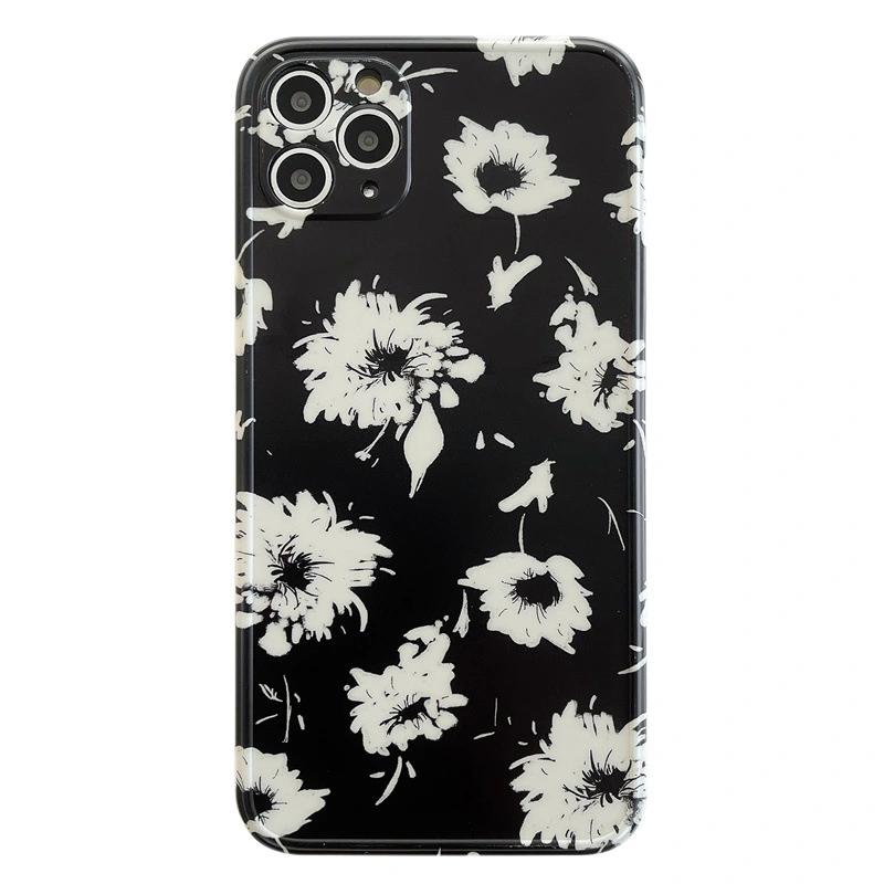 Compatible with Apple , French Floral Mini Silicone Protective Sleeve