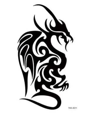Totem symbol tattoo stickers water transfer waterproof tattoo stickers