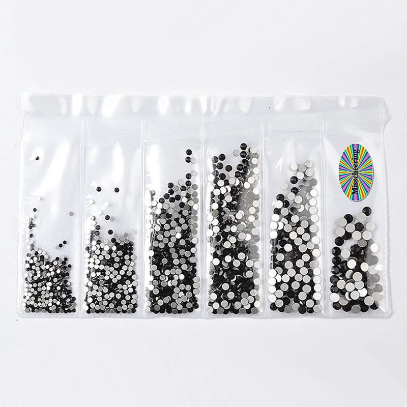 Nail Art Rhinestones Nail Art Accessories Flat Glass Rhinestones