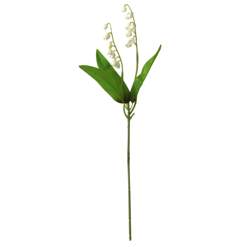 Simulated Lily Of The Valley Plastic Flower Single Lily Of The Valley