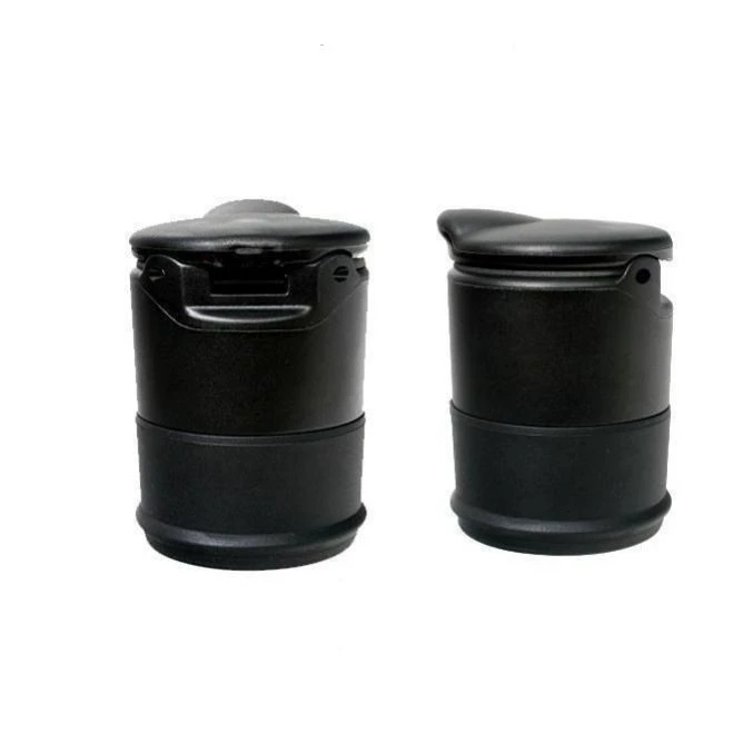 Covered ashtray for automobiles