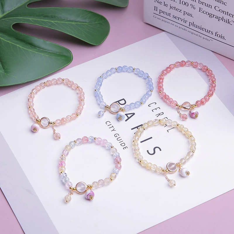 Cute crystal opal bracelet for girls