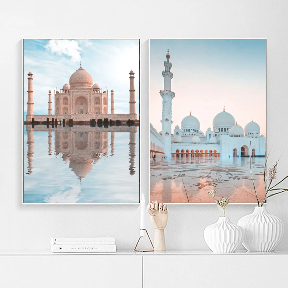 Mosque Nordic decorative painting core