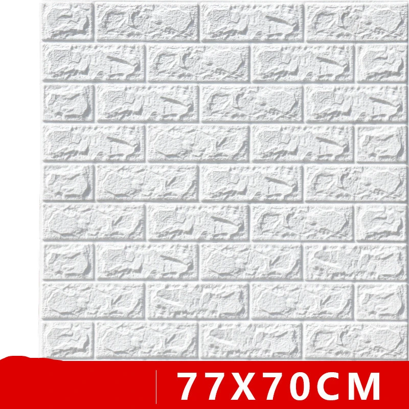 Brick pattern 3d stereo wall sticker