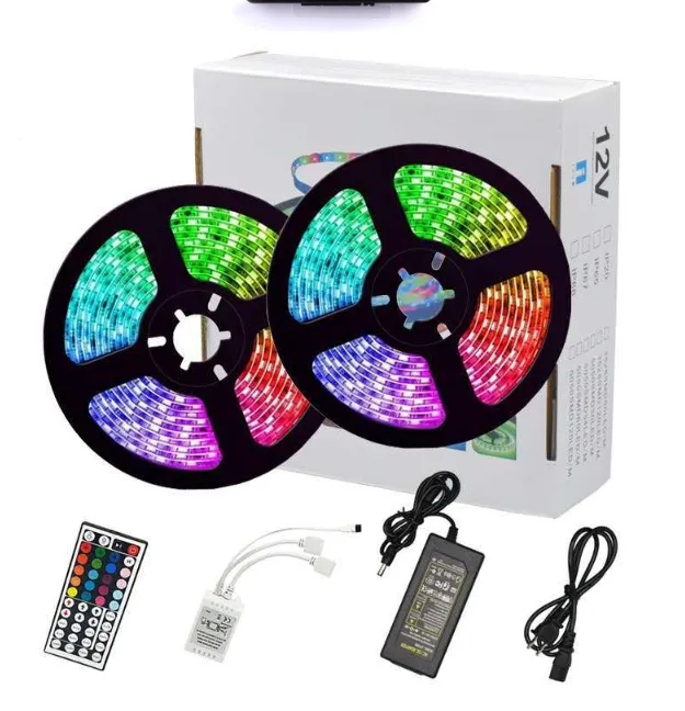 Lamp With 10 Meters Waterproof 12V Low Pressure 44 Key Infrared Controller