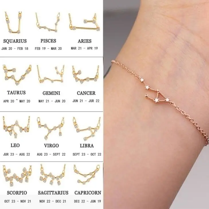 12 Constellation Bracelet