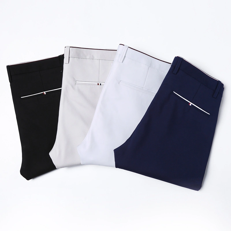 Men's casual pants cropped trousers