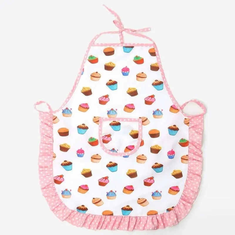 Children's apron cake cooking tools