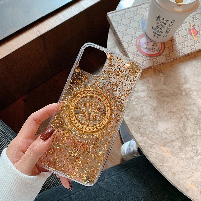 Compatible with Apple, Compatible with Apple , Suitable for Apple 11Pro iPhone12mini Gold Foil Phone Case