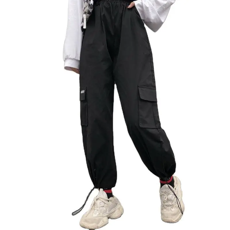 Harajuku Style All-match Street Shrinking Footwear Men's and Women's Overalls