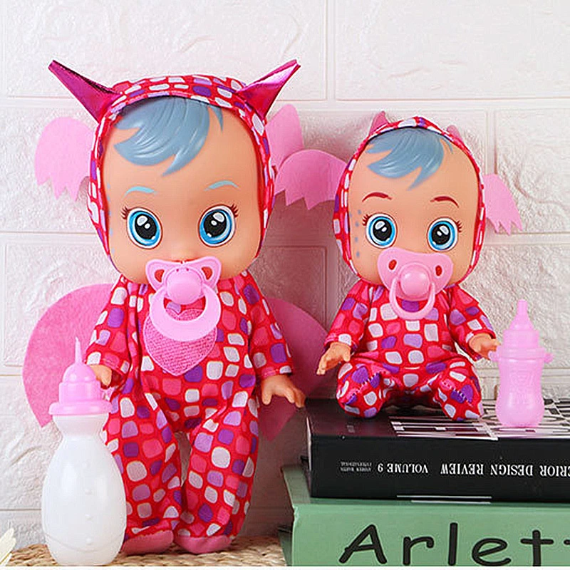 Simulation crying doll