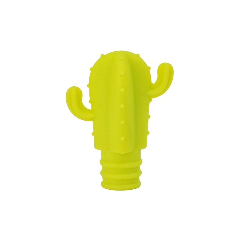 Creative Cactus Shape Silicone Wine Bottle Stopper