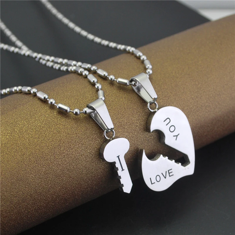 Creative Key With Accessories Long Sweater Chain