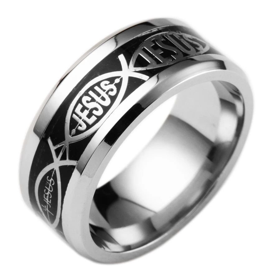 Letter mosaic ring