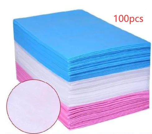 Physical therapy bed disposable sheets