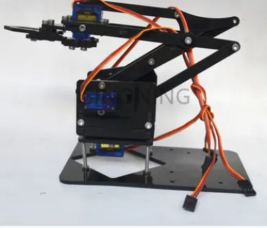 DIY assembled acrylic robot