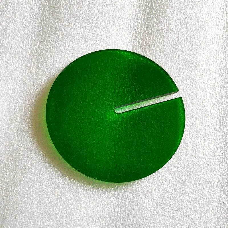 Color Acrylic Round Coaster Tea Cup Heat Pad