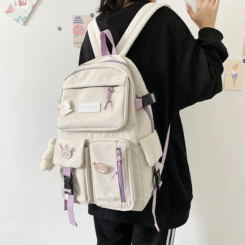 Japanese Harajuku Vintage Sense Student Schoolbag Female All-match Travel Backpack