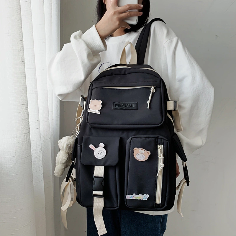 Japanese Harajuku Vintage Sense Student Schoolbag Female All-match Travel Backpack
