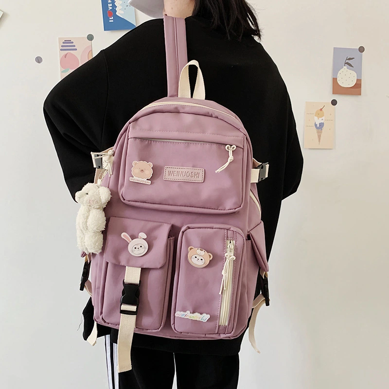 Japanese Harajuku Vintage Sense Student Schoolbag Female All-match Travel Backpack