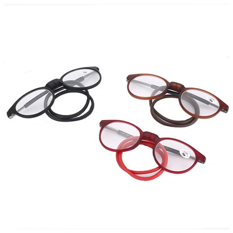 Portable Fashion Magnet Silicone Hanging Neck Reading Glasses