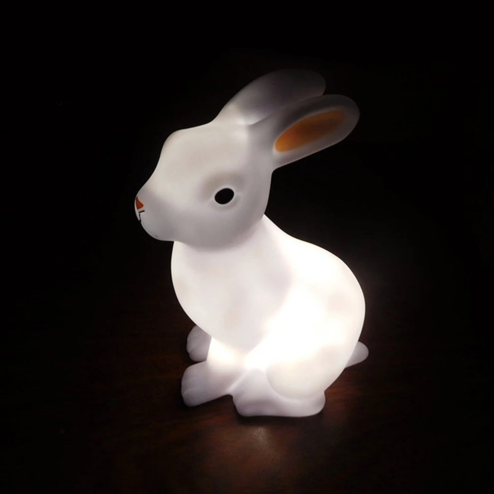 Led Rabbit Night Lamp Lovely Animal Light