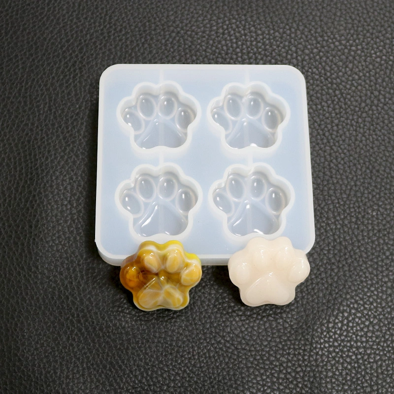 Crystal Epoxy Mold 4 Cat's Claw Silicone