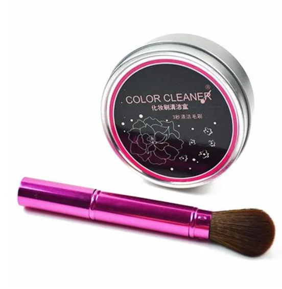 Cleaning Makeup Brush Sponge Cleaning Box Portable Makeup Cleaning Pad Makeup Brush Cleaning Box