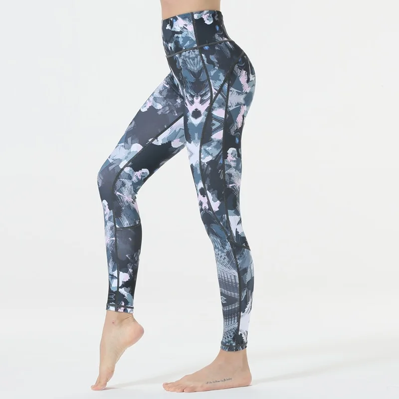 Printed yoga pants