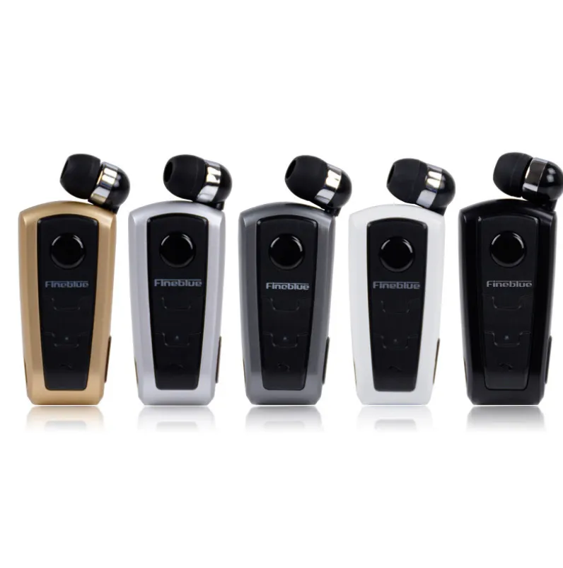 Foreign trade hot sale Fineblue F910 wireless sports telescopic Bluetooth headset clip collar type call vibration explosion