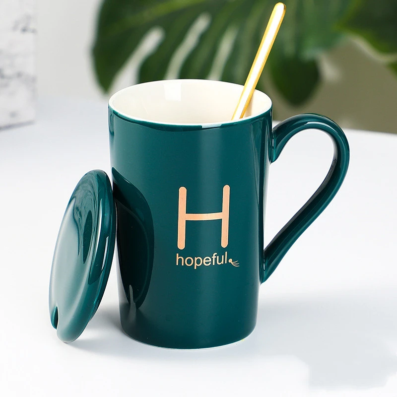 Mug with spoon cover