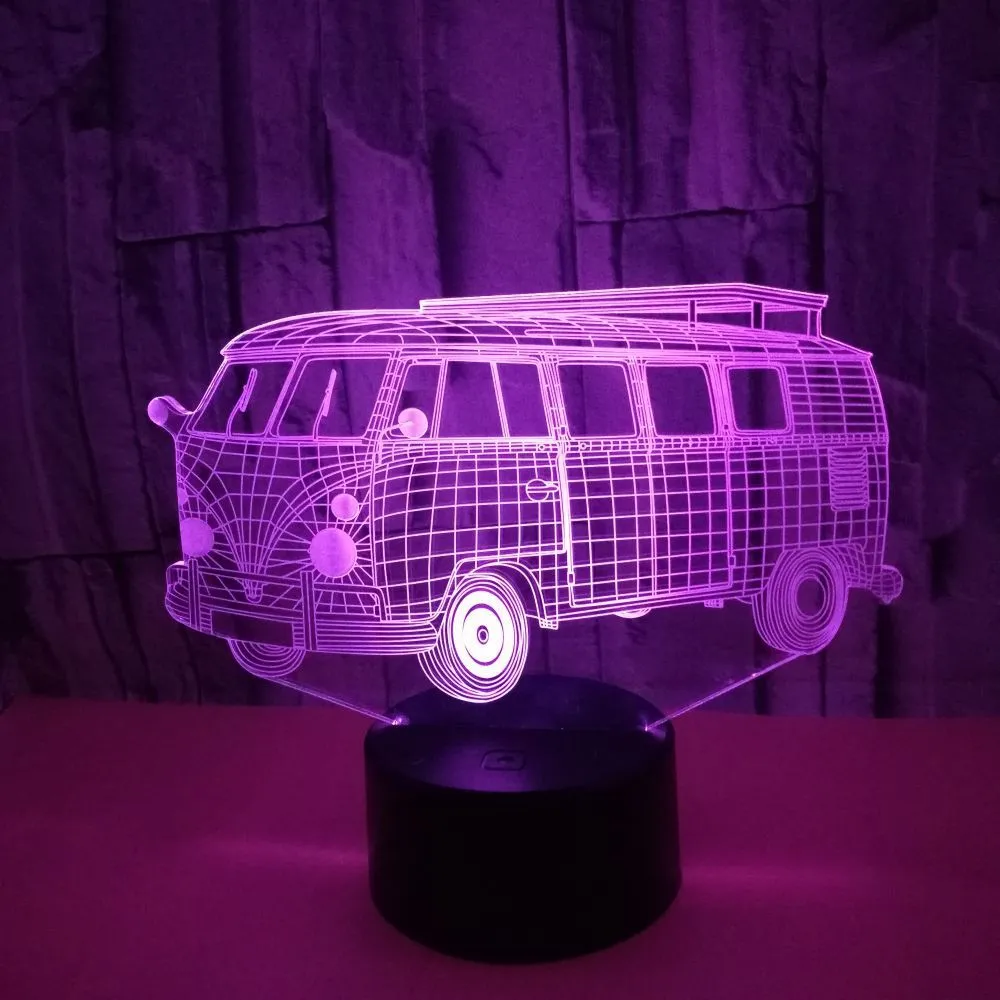 Bus bus 3D lights