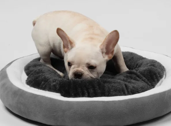 New round pet nest kennel cushion