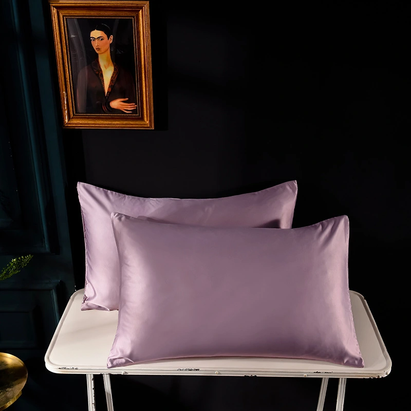 Polychromatic Silk Satin Zipper Pillow Case