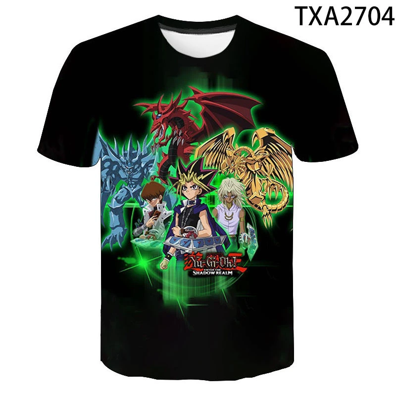 Chaos Force 3D Digital Printing Casual Cartoon T-shirt