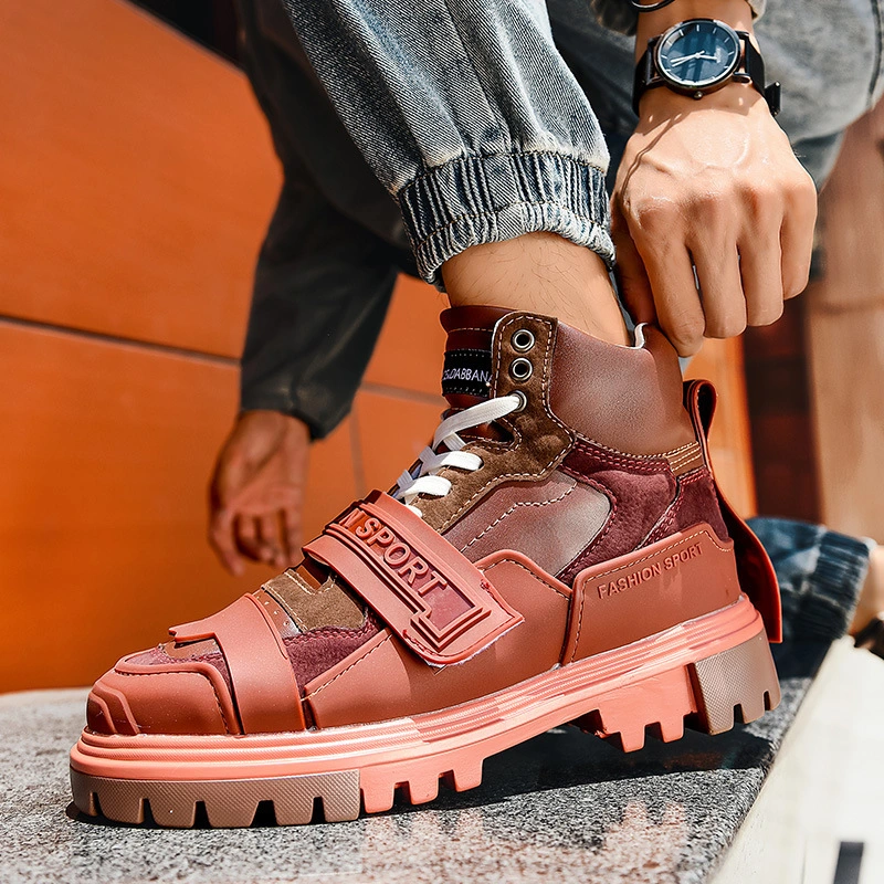 High top Martin boots